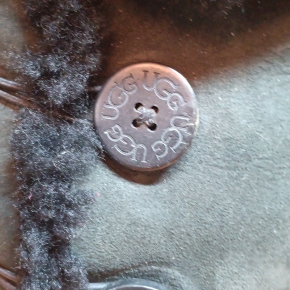 UGG black winter boots size 7 - Picture 3 of 14